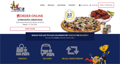 Desktop Screenshot of hol.calzpizza.com