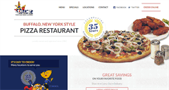 Desktop Screenshot of calzpizza.com